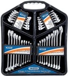 Draper 26697 4 Hi-Torq-Ringmaulschl&uuml;ssel-S&auml;tze, 2 metrisch/2 imperial