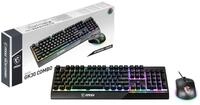MSI PERIPHERIQUE Gaming Vigor GK30 Combo, S11-04FR601-CLA, Schwarz