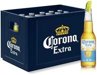 Corona Cero 0,0% Alkoholfrei Premium Lager Flaschenbier, MEHRWEG im Kasten,