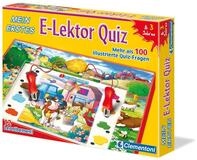 Clementoni Mein erstes E-Lektor Quiz - interaktives Lernspielzeug mit...