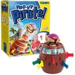 TOMY Offizielles Kinderspiel Pop Up Pirate, Hochwertiges Aktionsspiel f&uuml;r die