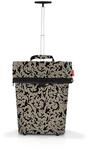 reisenthel Trolley M Baroque Marble Tragbarer Einkaufstrolley mit stabilem