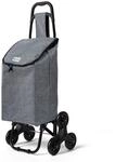 VOUNOT&reg; Einkaufstrolley Treppensteiger, Trolly Einkaufswagen Klappbar, Hackenporsche