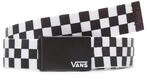 Vans Herren Deppster Ii Web Belt G&uuml;rtel, Schwarz (Black/White), One Size
