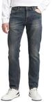 TOM TAILOR Herren Marvin Straight Jeans, 10281 - Mid Stone Wash Denim, 34W / 34L
