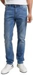 TOM TAILOR Herren 1007860 Josh Regular Slim Jeans, 10119 - Used Mid Stone Blue Denim,