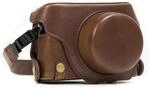 MegaGear Leder Kameratasche f&uuml;r Panasonic LUMIX LX100, DMC-LX100 Kompaktkamera