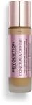 Makeup Revolution, Conceal & Define Grundierung, F13.5, 23ml
