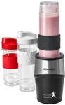 CONCEPT Hausger&auml;te sm3385 Smoothie Maker "Active-Smoothie" mit 3 Trinkflaschen, 500