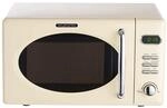 Wolkenstein Retro Stand Mikrowelle WMW720 I 700W Mikrowellenleistung I 20L...