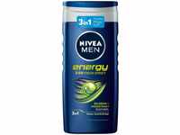 NIVEA MEN Energy Duschgel (250 ml), pH-hautfreundliche Pflegedusche mit