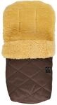 Kaiser 6541175 Lammfellfu&szlig;sack Natura, brown melange