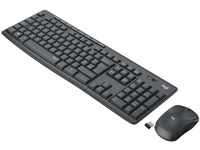 Logitech MK295 kabelloses Tastatur-Maus-Set mit SilentTouch-Technologie,