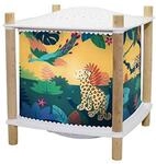 Trousselier 6260009 Magisches Nachtlicht mit Musik, Kinder Schlaflicht Savanne,
