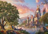 Schmidt Spiele 57372 Thomas Kinkade, Disney, Belles Magical World, 3000 Teile...