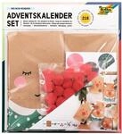folia 9384 - Adventskalender Red Nose Reindeer, 24 T&uuml;ten zum Bef&uuml;llen und selber