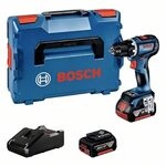 Bosch Professional 18V System Akku Bohrschrauber GSR 18V-90 C (inkl. 2x 4.0Ah Akku,
