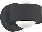 EGLO LED Au&szlig;en-Wandlampe Treviolo, 2 flammige Au&szlig;enleuchte Wand | Wandleuchte...