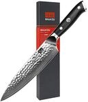 SHAN ZU Damastmesser Kochmesser Profi Messer 20cm | K&uuml;chenmesser mit 67 Lagen