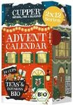 Cupper Bio Tee Adventskalender 2026 | 24 Teebeutel | 12 verschiedene Sorten 