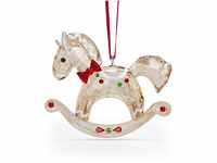 Swarovski Holiday Cheers Lebkuchen Schaukelpferd, Weihnachtliches Ornament mit