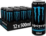 Monster Energy Zero Sugar - koffeinhaltiger Energy Drink mit klassischem