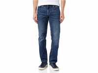 camel active Herren Relaxed Fit 5-Pocket Jeans aus Baumwolle 36 Blau menswear-35/36