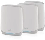 NETGEAR Orbi WiFi 6 Mesh WLAN System (RBK763S) | WiFi 6 Router mit 2