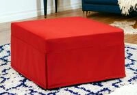 Talamo Italia - Ancilla Klappbett, Hocker, der in ein Einzelbett umgewandelt werden