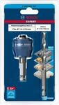 Bosch 2x EXPERT Power Change Plus Lochs&auml;ge-Systemadapter mit Bohrer, HSS-G-Bohrer,