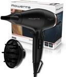 Rowenta Compact Pro Haartrockner, hohe Leistung, 220 W, professioneller AC-Motor,
