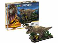 Revell Jurassic World Dominion | 3D Puzzle T-Rex | Diorama Set 