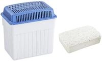 WENKO Feuchtigkeitskiller mit 2 kg Granulatblock, Raumentfeuchter, fasst bis zu 2,8 l