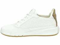 Geox Damen D Aerantis Sneakers, Weiß, 37 EU