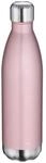 cilio Thermosflasche Edelstahl 750 ml, ros&eacute;gold, f&uuml;r Kohlens&auml;ure | Isolierflasche,