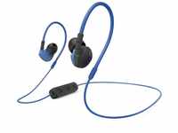 Hama Freedom Athletics HiFi In Ear Kopfhörer Bluetooth® Stereo Schwarz/Blau
