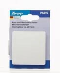 Kopp PARIS Universalschalter in Arktis-Wei&szlig; - Lichtschalter-Unterputz mit 10AX