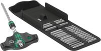 Wera 05023471001 Kraftform Kompakt 400 RA Set 1, Quergriff-Bit-Handhalter mit