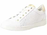 Geox Mädchen D Jaysen B Sneakers, White Gold, 40 EU