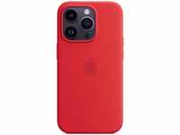 Apple iPhone 14 Pro Silikon Case mit MagSafe - (Product) RED...