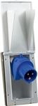 as - Schwabe Camping CEE Einspeisungsstecker 230V/16A/ 3-polig - Flanschma&szlig; mit 163