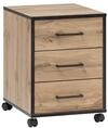 M&ouml;belpartner Montana 146466 Rollcontainer, Eiche Landhaus Dekor, 40,1 x 50 x...