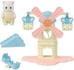 Sylvanian Families 5526 Baby Windm&uuml;hle mit Figur - Puppenhaus Spielset