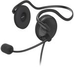 Hama PC Headset, On Ear Kopfh&ouml;rer mit Nackenb&uuml;gel (mit Lautst&auml;rkeregler und