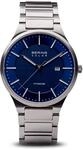 BERING Herren Uhr Solar Movement - Solar Collection mit Titan und Saphirglas