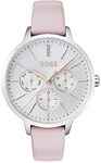 BOSS Multi Zifferblatt Quarz Uhr f&uuml;r Damen Kollektion Symphony mit Pinkes