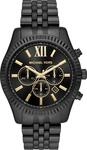 Michael Kors Lexington Watch f&uuml;r Herren, 44mm Quarz-Chronographenwerk mit