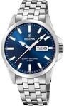Festina Herren Uhr Analog aus Edelstahl 316L Silber - Quarzwerk - Kalender -