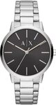 Armani Exchange Watch For Men, Quartz Three hand movement and 42 mm Case Size with