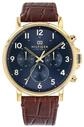 Tommy Hilfiger Multi Zifferblatt Quarz Uhr f&uuml;r Herren mit Hell-Braunes...